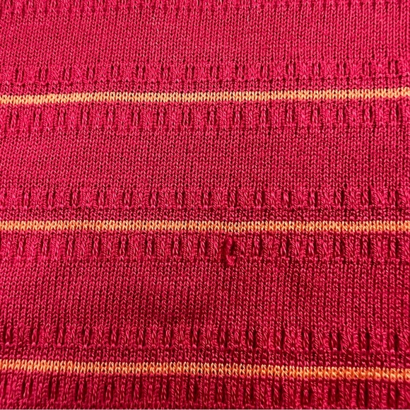 Nike Polo Shirt Adult Large Red Rugby Golf Golfer Tiger Woods Rugby Mens - Picture 10 of 14